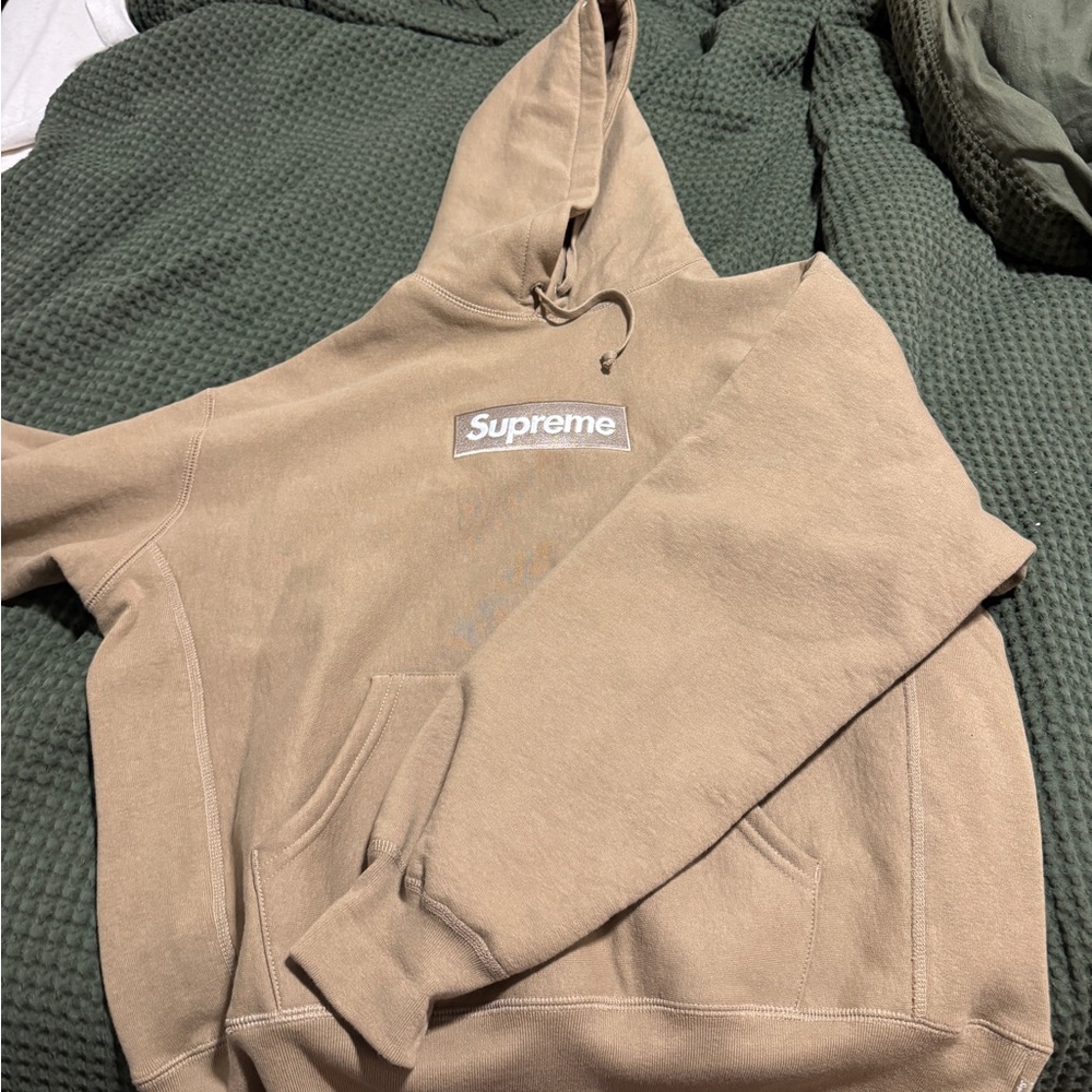 Supreme Beige Hoodie 2023